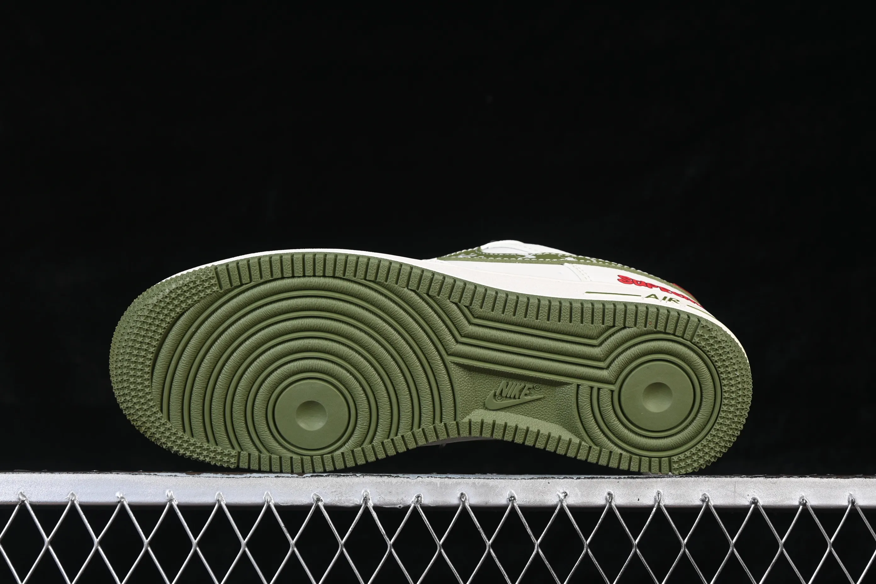 All categories Nk Air Force 1 Air Force series Nk Air Force 1 Low Air Force low-top Nike Air Force 1'07 Low joint beige woven label green hook Air Force 1 low-top casual sneakers QW5606-273